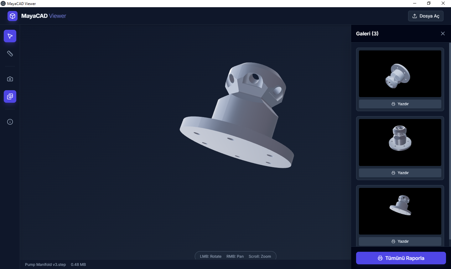 MiaCAD Viewer